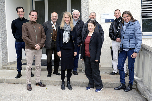 Gruppenbild Teilnehmer des Besuchs